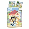 Dekbedovertrek BLUEY 140x200cm - katoen & flanel - multicolor