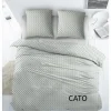 Dekbedovertrek Cato 200x220cm - katoen - groen