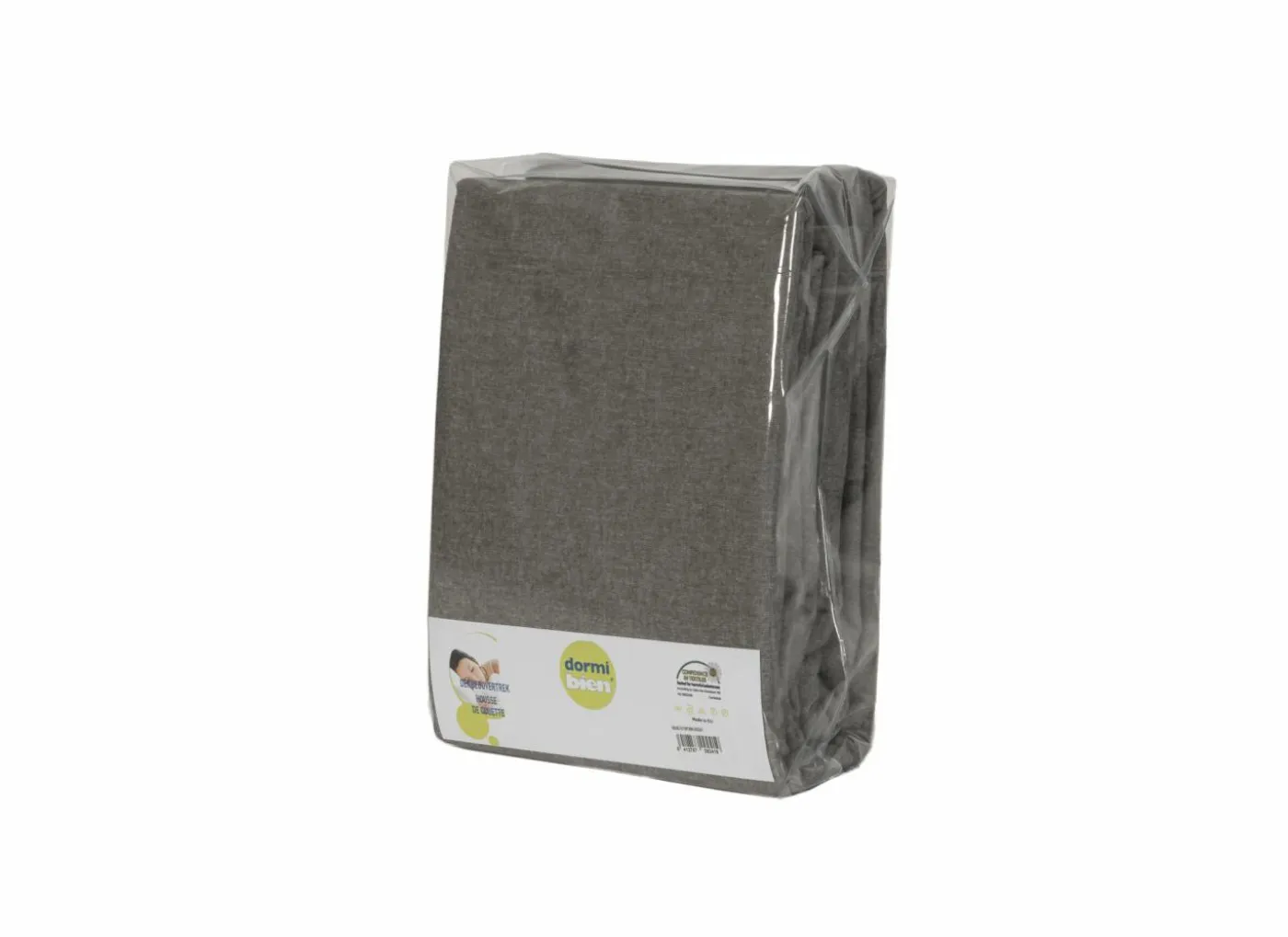 Dekbedovertrek Fils Teints Bern 240x220cm - katoen - grijs