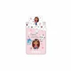 Dekbedovertrek Gabby's Dollhouse 140x200cm - polyester/katoen - roze