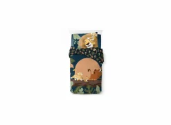 Dekbedovertrek Lion King 140x200cm - polyester/katoen - multicolor