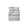 Dekbedovertrek Scandi Stripe 200x200/220cm - satijn - multicolor
