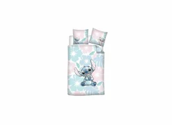 Dekbedovertrek Stitch 140x200cm - polyester/katoen - multicolor