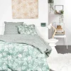 Dekbedovertrek Sunshine 240x220cm - katoen - groen