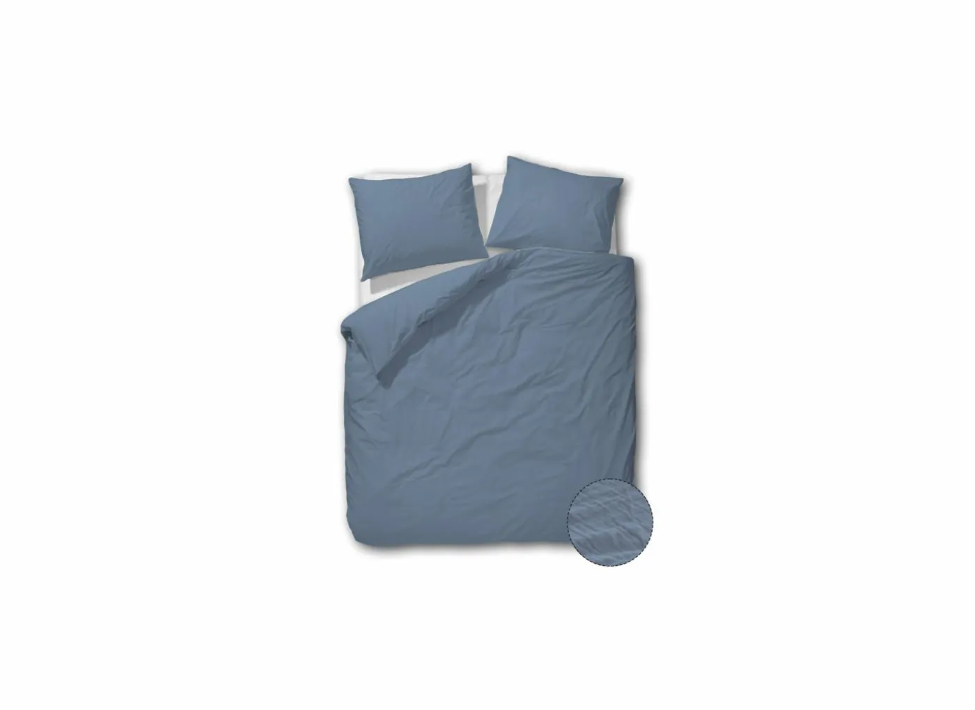 Dekbedovertrek 240x200/220cm - tetra katoen - jeans