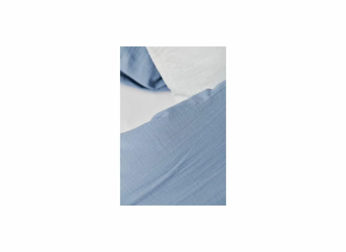 Dekbedovertrek 240x200/220cm - tetra katoen - jeans