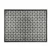 Deurmat Lizzy 48x62cm - vinyl - zwart