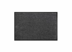 Deurmat Twister 60x80cm - polyamide - grijs