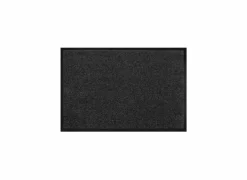 Deurmat Twister 60x80cm - polyamide - zwart