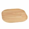Dienblad 29x30cm - rubberhout - naturel