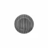Diep bord Bohemia Zebra Ø20cm - porselein - zwart & wit