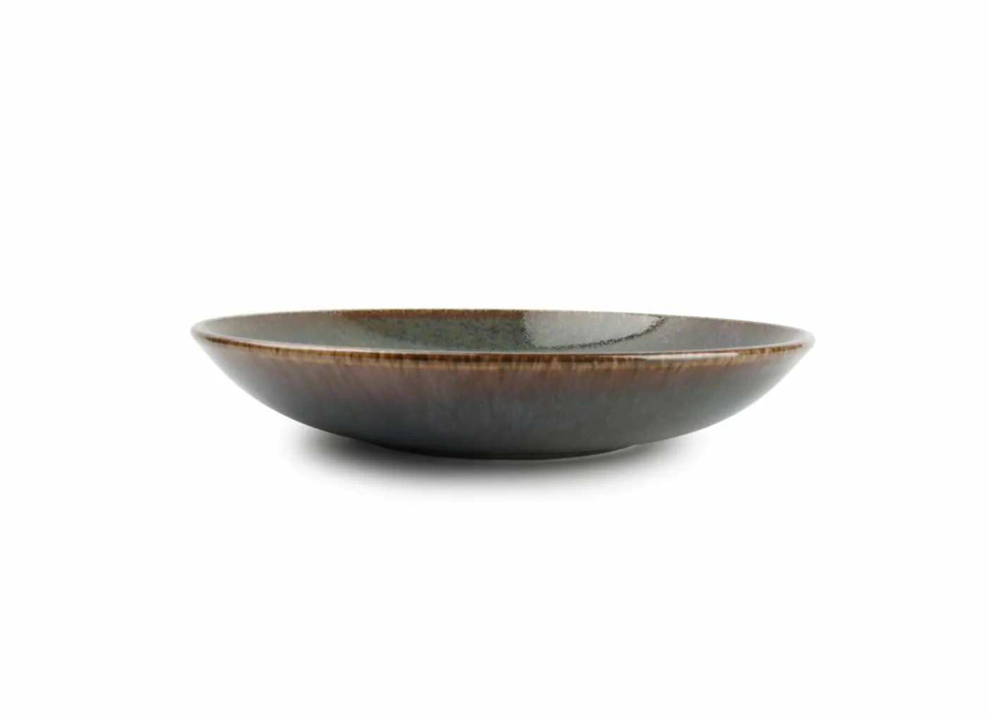 Diep bord Cirro Ø26cm - porselein - groen