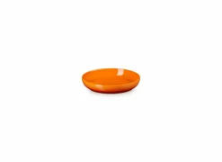 Diep bord Coupe Ø22cm - stoneware - oranjerood