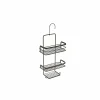 Doucherek Origin Lava Touch 23x12x38cm - metaal - zwart