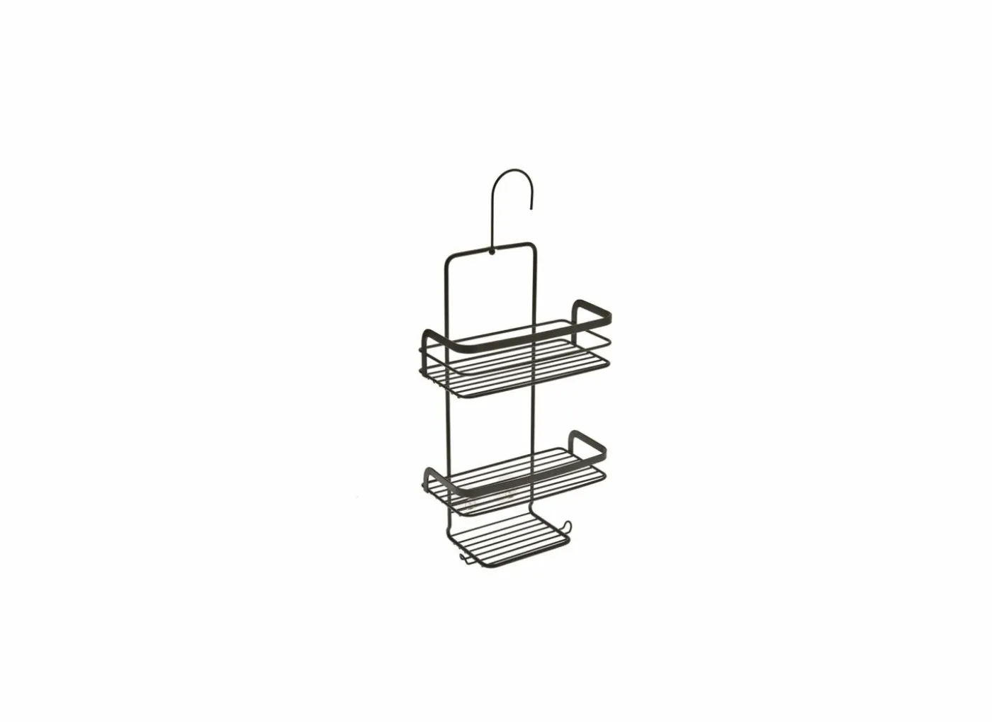 Doucherek Origin Lava Touch 23x12x38cm - metaal - zwart