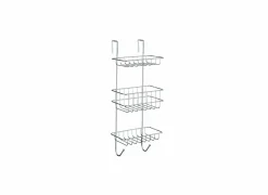 Doucherek Revigo 22,5x18,5x57cm - staal - chrome