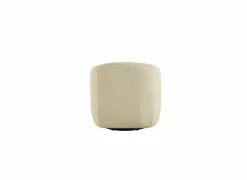 Draaifauteuil Dora 80x86x76cm linnen - beige