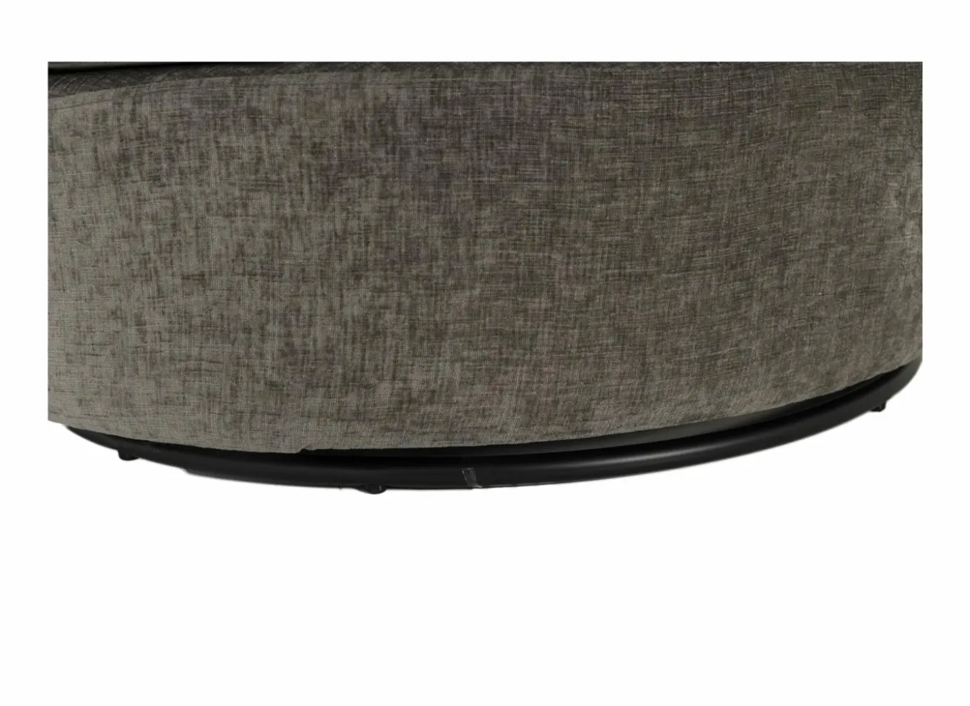 Draaifauteuil Dynamo 93,5x88x84cm - stof - donkergrijs