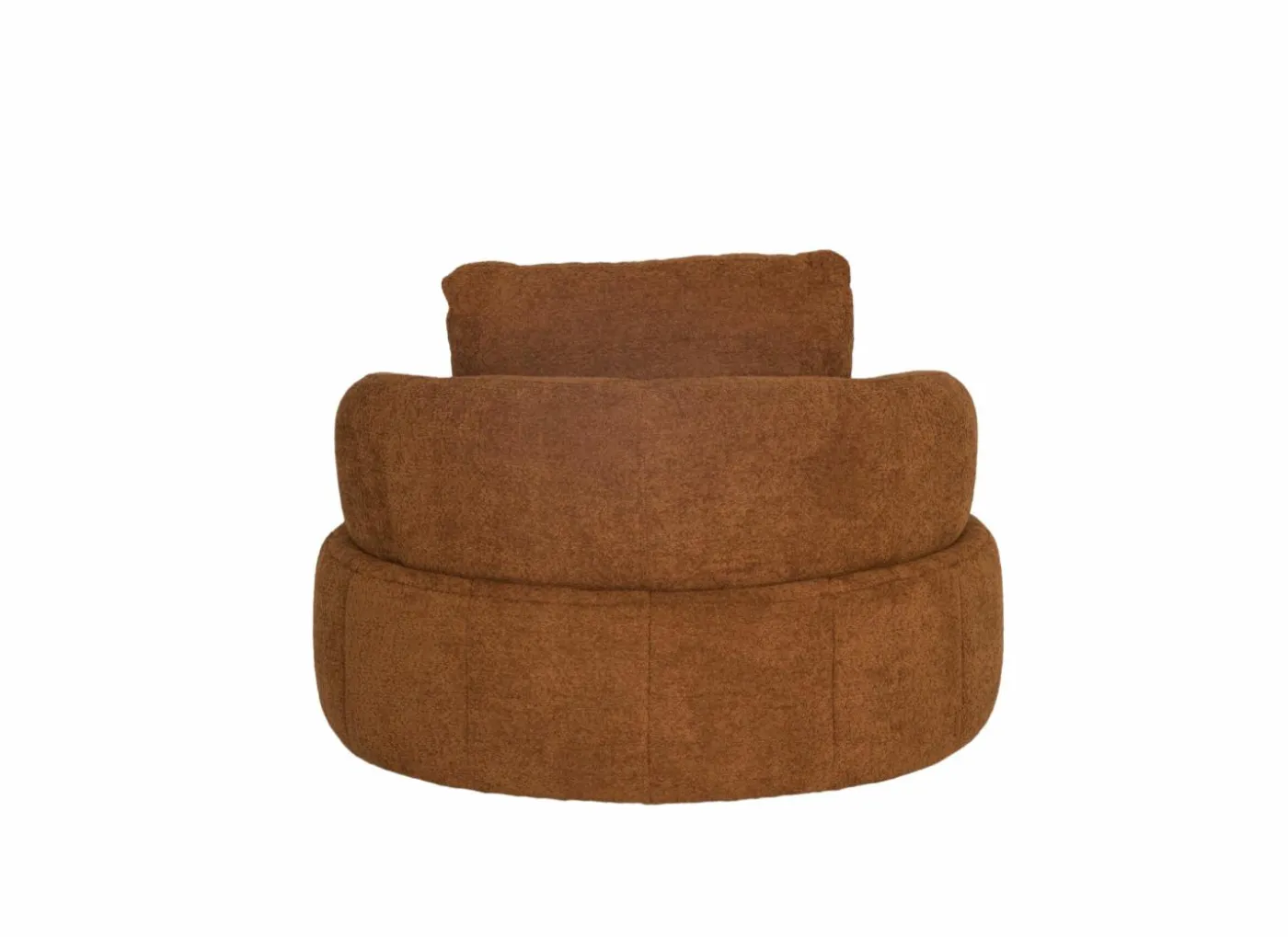 Draaifauteuil Lepanto stof - sunglow orange