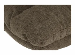 Draaifauteuil Pole Pole 82x92x100cm - stof - bruin