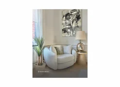 Draaifauteuil Rush 133x104x76cm - stof - cotton
