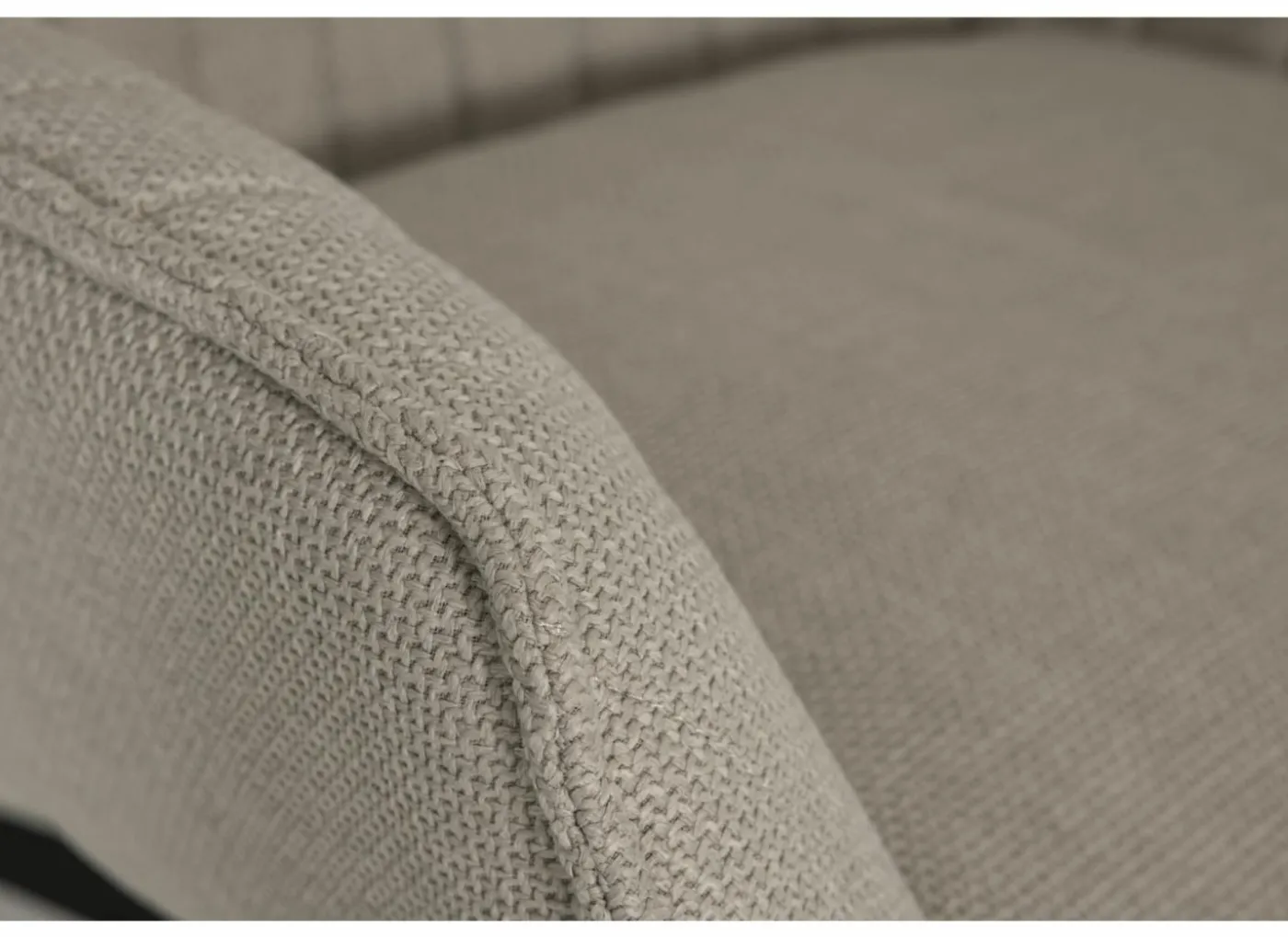 Draaifauteuil Tauris 78x90x82cm - stof - beige