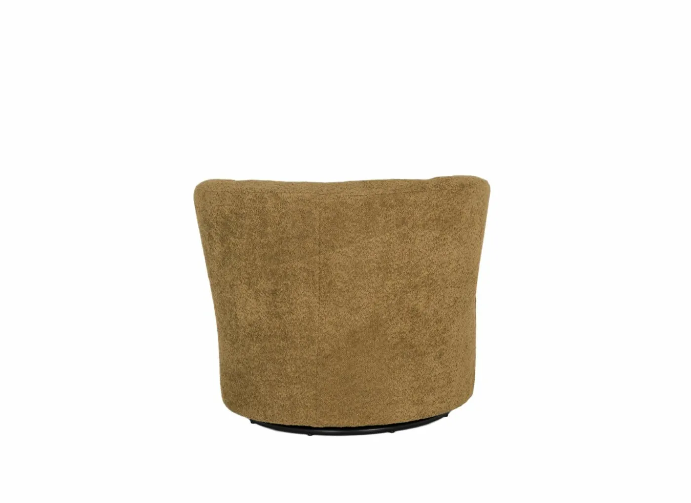 Draaifauteuil Vasto 83x80x71cm - stof - oker