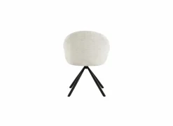 Draaistoel Alani 51,5x63x87cm - linnen - beige