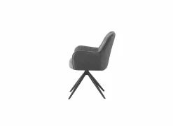 Draaistoel Bonzo 59x58x88cm - stof - antraciet