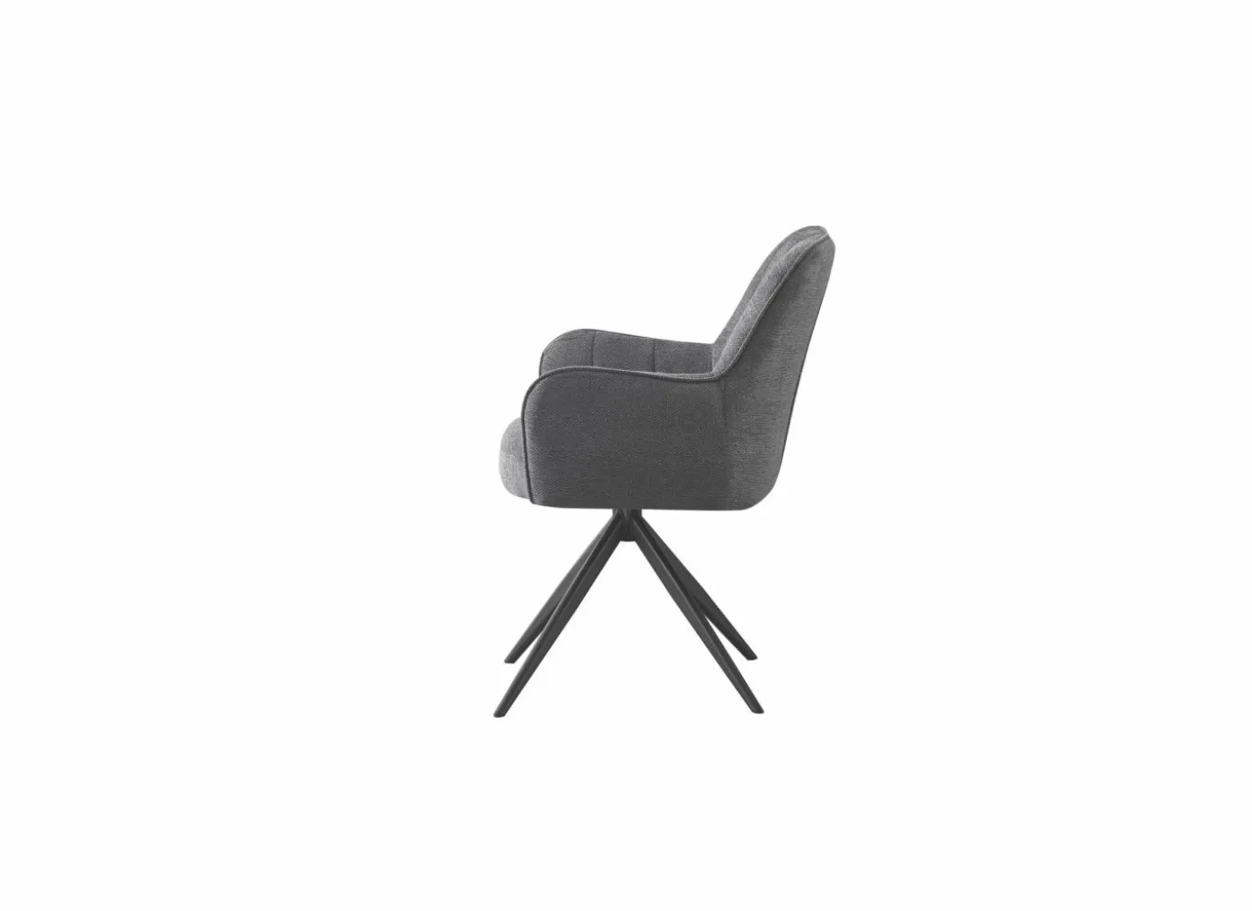 Draaistoel Bonzo 59x58x88cm - stof - antraciet