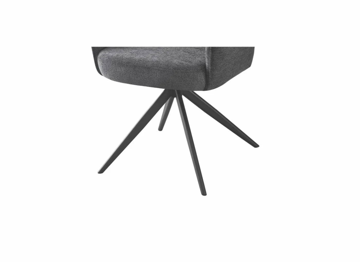 Draaistoel Bonzo 59x58x88cm - stof - antraciet