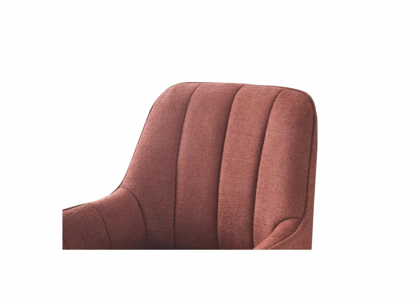 Draaistoel Bonzo 59x58x88cm - stof - rood