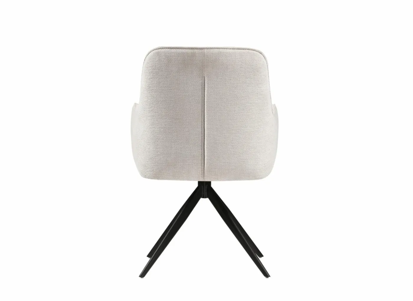 Draaistoel Bonzo 59x58x88cm - stof - wit