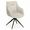 Draaistoel Colin 61x67x87,5cm - stof - beige