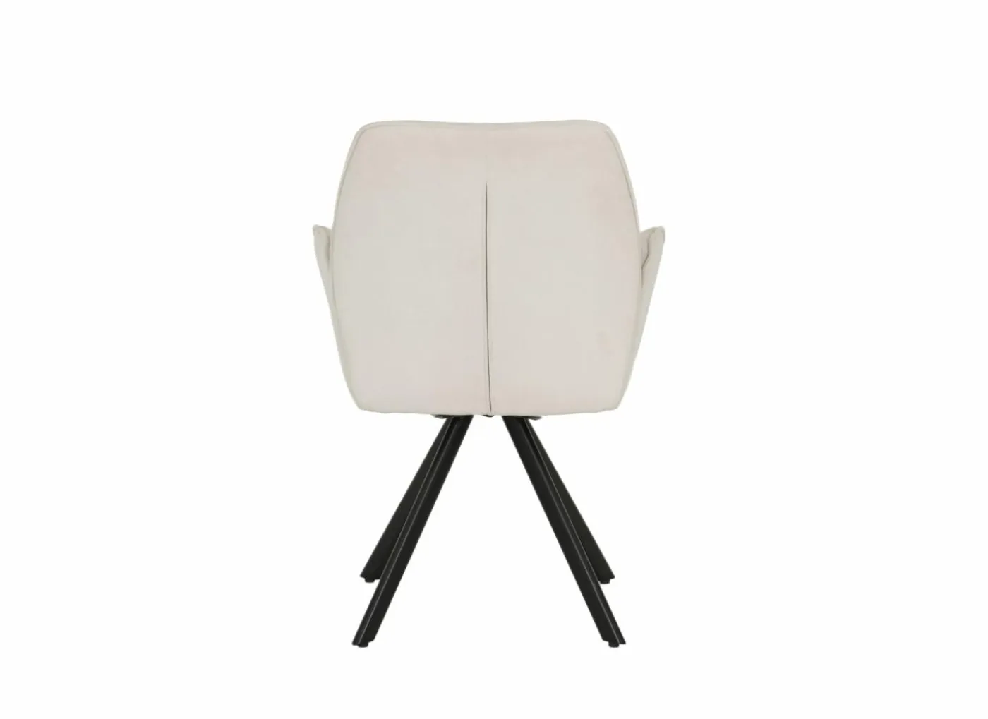 Draaistoel Hanna 68,5x62x90cm - stof - beige