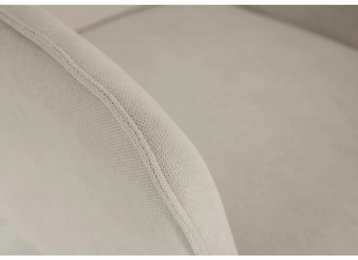 Draaistoel Hanna 68,5x62x90cm - stof - beige