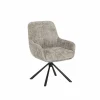 Draaistoel Jump 47x60x88cm - stof - lichtgrijs