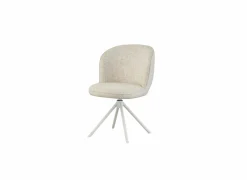 Draaistoel Kappa 55x49x85cm - stof - beige