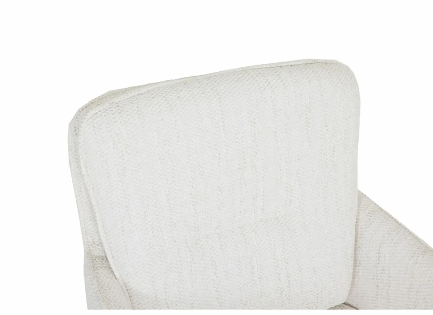 Draaistoel Kingsley 60x65x92,5cm - polyestervezel - beige