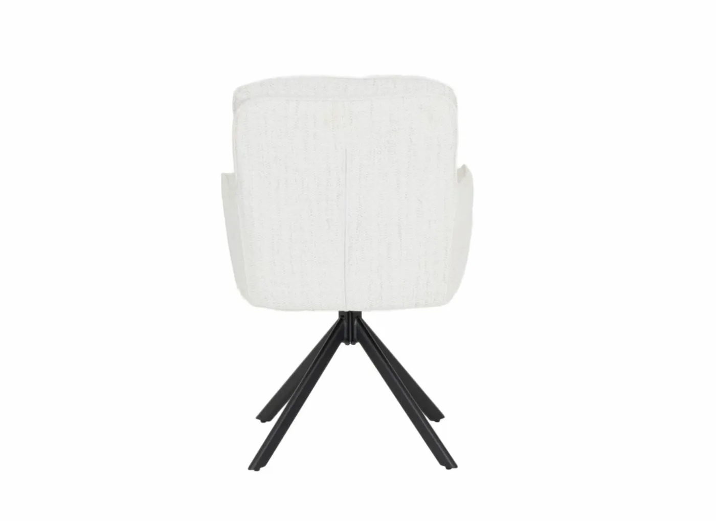 Draaistoel Kingsley 60x65x92,5cm - polyestervezel - beige