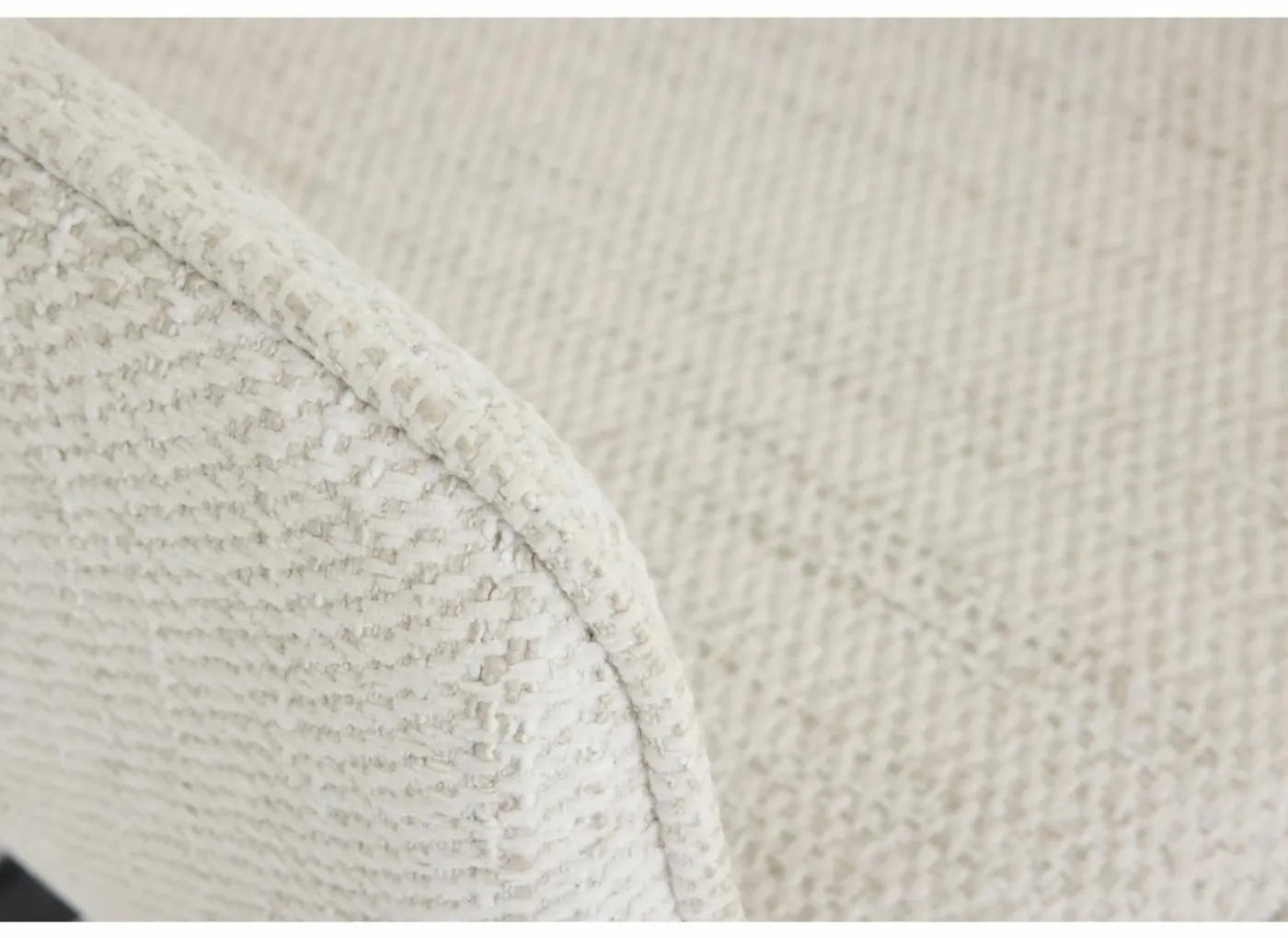 Draaistoel Kingsley 60x65x92,5cm - polyestervezel - beige