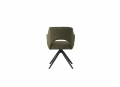 Draaistoel Mesa 55x48x84cm - stof - groen