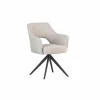 Draaistoel Mesa 55x48x84cm - stof - greige