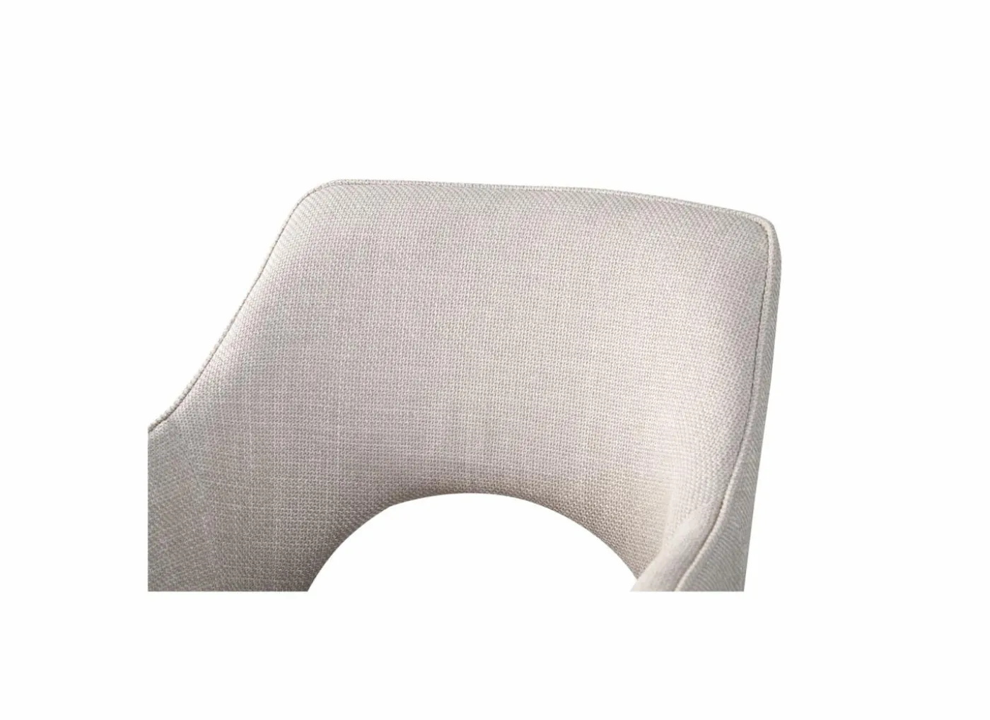 Draaistoel Mesa 55x48x84cm - stof - greige