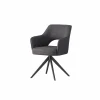 Draaistoel Mesa 55x48x84cm - stof - antraciet