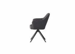 Draaistoel Mesa 55x48x84cm - stof - antraciet