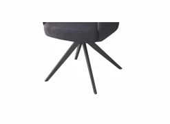 Draaistoel Mesa 55x48x84cm - stof - antraciet