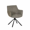 Draaistoel Orfeo 64x66,5x84,5cm - polyestervezel - beige