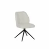 Draaistoel Pareto 48x63x83,5cm - stof - beige