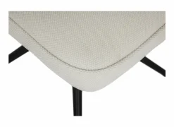 Draaistoel Pareto 48x63x83,5cm - stof - beige